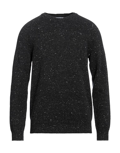 SIMON GRAY. Sweater Charcoal 68% Wool, 29% Cashmere, 3% Polyamide