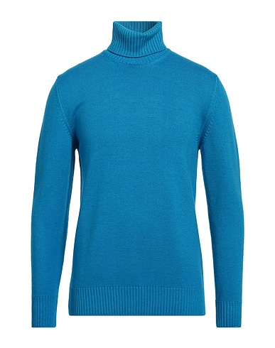 ALTEA Polo neck Azure 100% Virgin Wool