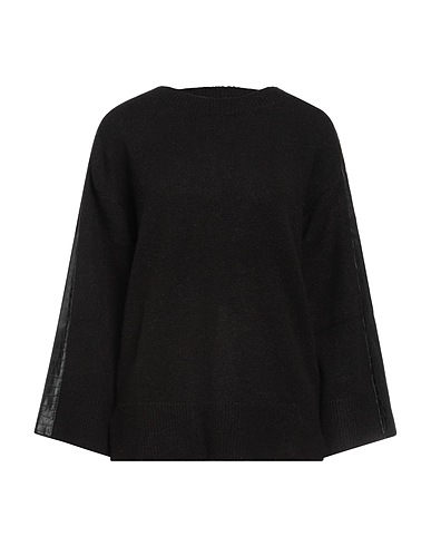 ARMANI EXCHANGE Sweater Black 62% Acrylic, 28% Recycled polyacrylic, 8% Wool, 2% Elastane