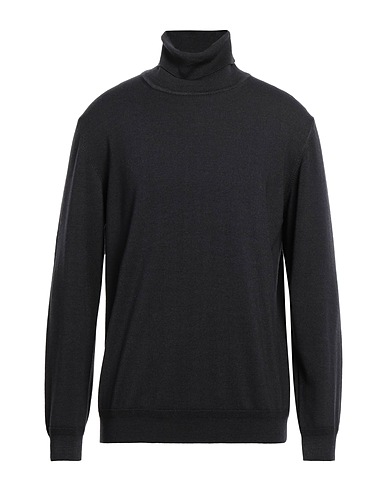 BELLWOOD Polo neck Charcoal 100% Merino Wool