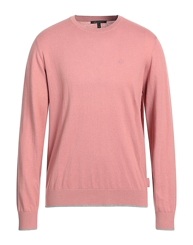 ARMANI EXCHANGE Jumper Salmon pink 95% Cotton, 5% Cashmere, Elastane