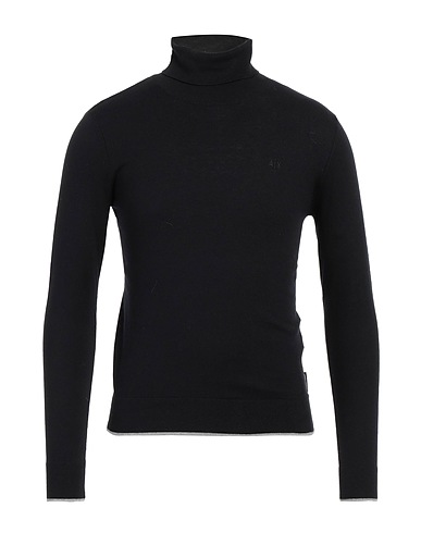 ARMANI EXCHANGE Dolcevita Nero 78% Cotone, 15% Poliammide, 4% Cachemire, 3% Elastan