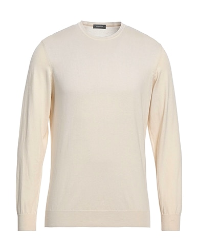ROSSOPURO Sweater Cream 75% Silk, 25% Cotton