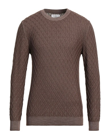 BELLWOOD Jumper Brown 100% Merino Wool