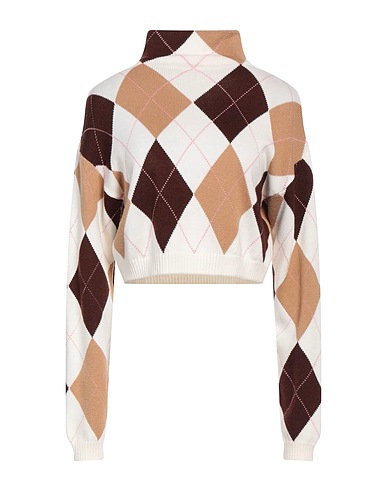 BALLANTYNE Turtleneck Ivory 100% Wool