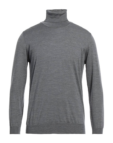 SIMON GRAY. Polo neck Lead 100% Merino Wool