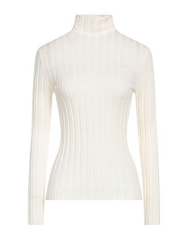 SKILLS & GENES Turtleneck Ivory 100% Merino Wool