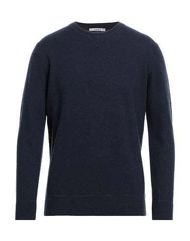 KANGRA Pullover Bleu nuit 100% Laine mérinos