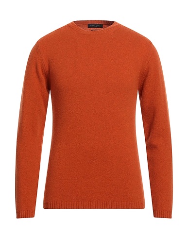 DANIELE FIESOLI Pullover Rouille 100% Laine mérinos