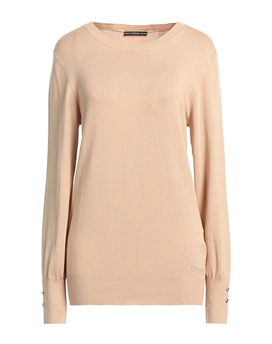 GUESS Πουλόβερ Χρώμα της άμμου 71% Βισκόζη EcoVero™, 29% Πολυαμίδη