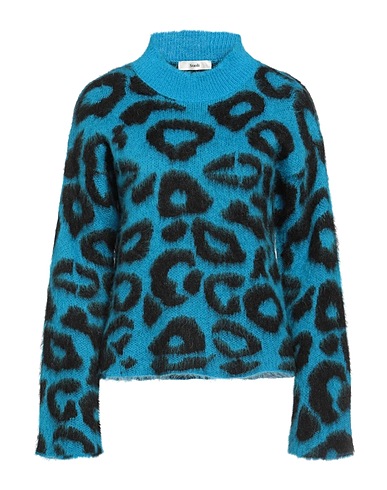 SUOLI Jumper Azure 30% Wool, 21% Alpaca wool, 21% Mohair wool, 20% Polyamide, 8% Viscose