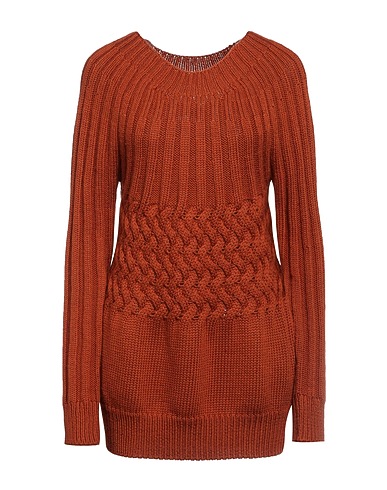 MOORER Pullover Rouille 68% Laine d'alpaga, 22% Polyamide, 10% Laine vierge