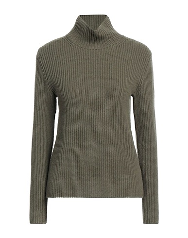 VINCE. Dolcevita Verde militare 100% Cachemire