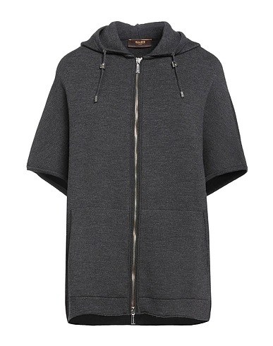 MOORER Cardigan Charcoal 100% Virgin Wool