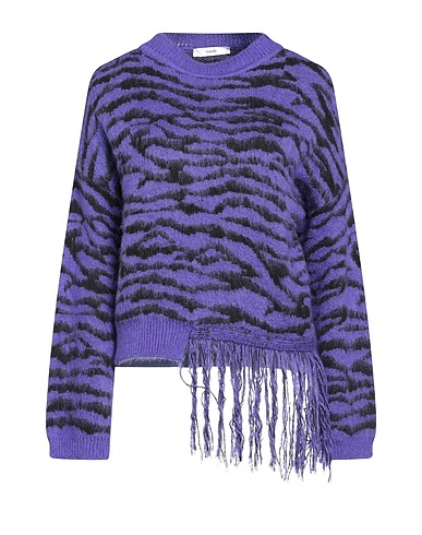 SUOLI Sweater Purple 45% Synthetic fibers, 20% Wool, 15% Mohair wool, 15% Viscose, 5% Cashmere