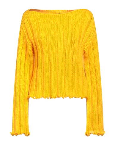 .TESSA Pullover Giallo ocra 40% Lana mohair, 40% Lana, 20% Poliestere