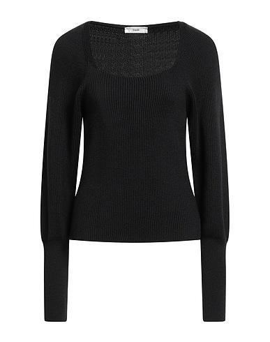 SUOLI Jumper Black 100% Virgin Wool