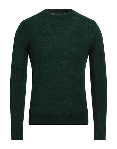 40WEFT Sweater Dark green 35% Acrylic, 30% Polyamide, 29% Mohair wool, 4% Wool, 2% Elastane