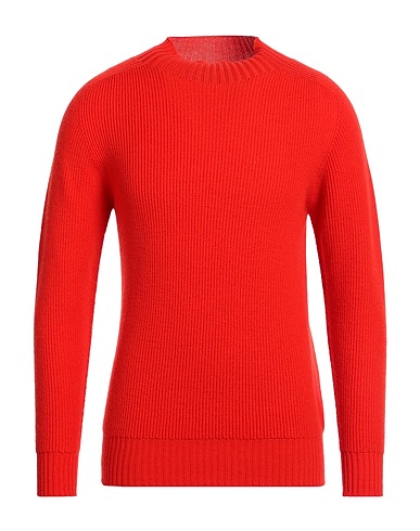 AMARANTO Jumper Tomato red 100% Wool