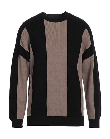 EMPORIO ARMANI Jumper Khaki 69% Virgin Wool, 31% Cotton, Polyamide, Elastane