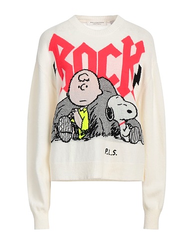 PHILOSOPHY di LORENZO SERAFINI Pullover X PEANUTS Off white 70% Lana Vergine, 30% Cachemire