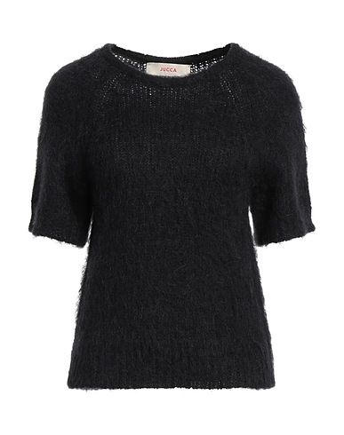 JUCCA Jumper Black 48% Polyamide, 26% Alpaca wool, 26% Mohair wool