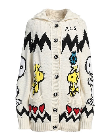 PHILOSOPHY di LORENZO SERAFINI Cardigan Off white 74% Cotton, 26% Polyamide