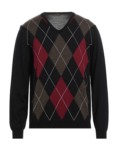 THOMAS REED Pullover Testa di moro 100% Lana Merino