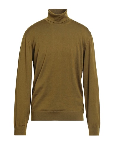 ALPHA STUDIO Dolcevita Verde militare 100% Lana Merino