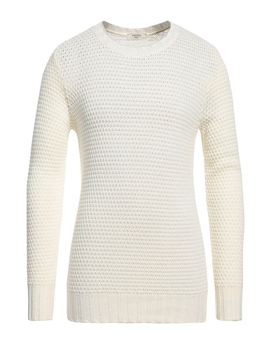 BECOME Sweater Ivory 75% Acrylic, 10% Wool, 10% Viscose, 5% Alpaca wool