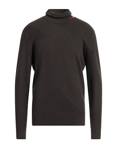 IN MY HOOD Polo neck Lead 50% Acrylic, 40% Polyester, 10% Wool