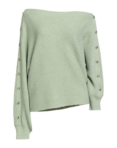 GUESS Jersey Verde claro 52% Poliéster, 35% Acrílico, 11% Nailon, 2% Elastán