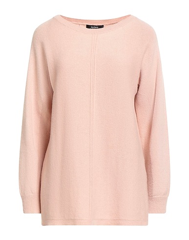ALPHA STUDIO Pullover Hellrosa 70% Wolle, 30% Kaschmir