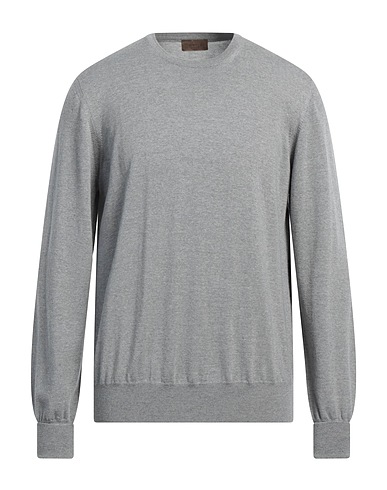 ALPHA MASSIMO REBECCHI Sweater Light grey 100% Merino Wool