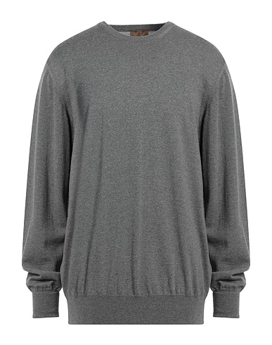 ALPHA MASSIMO REBECCHI Jumper Grey 100% Merino Wool