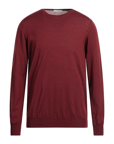 PAOLO PECORA Jumper Burgundy 100% Wool