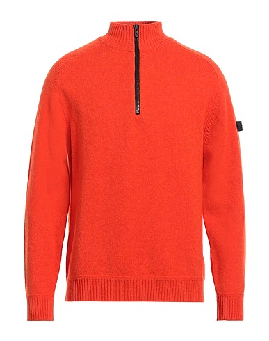 PEUTEREY Jumper with zip Orange 80% Wool, 20% Polyamide