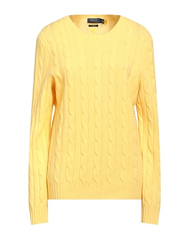 POLO RALPH LAUREN Cashmere jumper Yellow 100% Cashmere