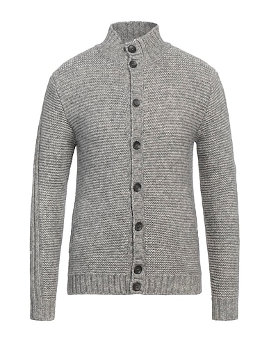 ZANONE Cardigan GRIGIO CHIARO 64% Cotone, 22% Lana di alpaca, 14% Lana Vergine