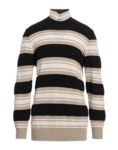 PAOLO PECORA Polo neck Beige 100% Virgin Wool