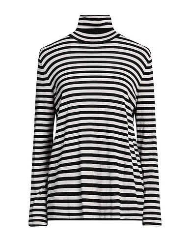 KANGRA Polo neck Black 100% Wool