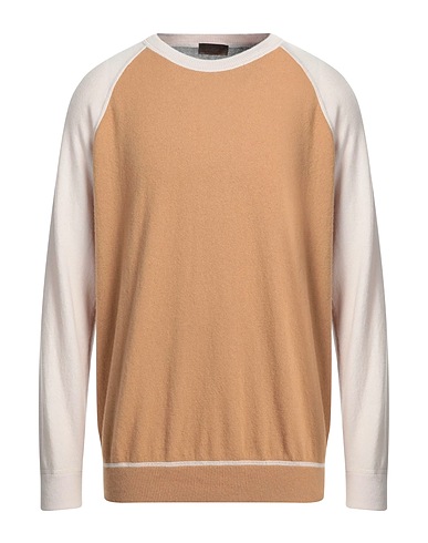 ALTEA Jumper Camel 90% Virgin Wool, 10% Cashmere