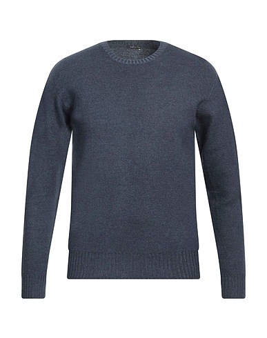 RETOIS Sweater Navy 100% Merino Wool