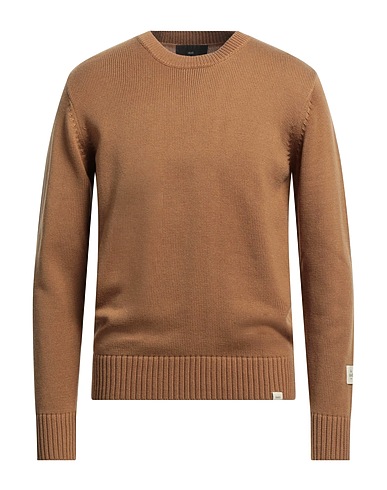 LIU •JO MAN Sweater Camel 41% Cotton, 28% Polyester, 13% Polyamide, 13% Acrylic, 5% Wool