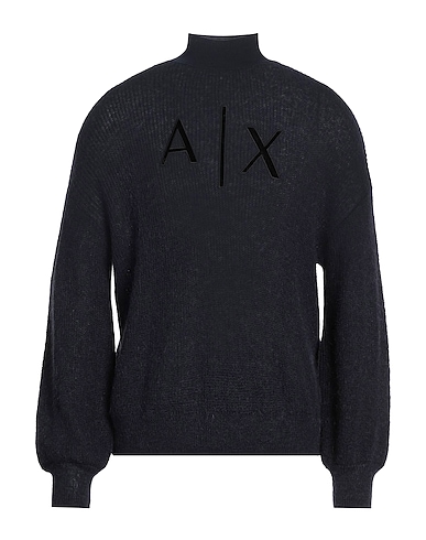 ARMANI EXCHANGE Polo neck 30% Acrylic, 30% Polyamide, 24% Wool, 16% Mohair wool