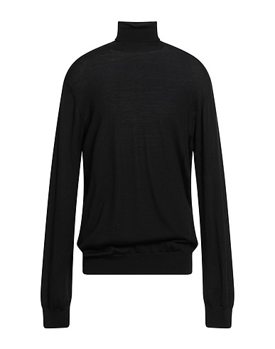 BRANDO Turtleneck Black 100% Virgin Wool