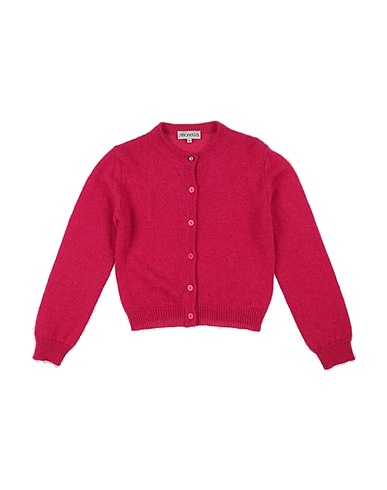 SIMONETTA Cardigan Fuchsia 32% Mohair wool, 27% Polyamide, 23% Wool, 13% Viscose, 5% Cashmere