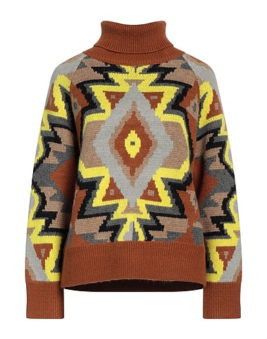 KOSTUMNº1 GENYAL! Polo neck Camel 64% Acrylic, 36% Nylon
