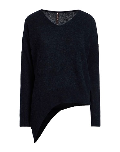 MANILA GRACE Jumper Black 55% Alpaca wool, 35% Polyamide, 10% Virgin Wool