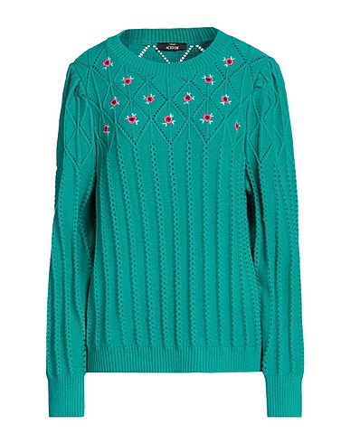 ACTITUDE by TWINSET Jumper Emerald green 40% Polyamide, 35% Wool, 25% Acrylic, Polyester